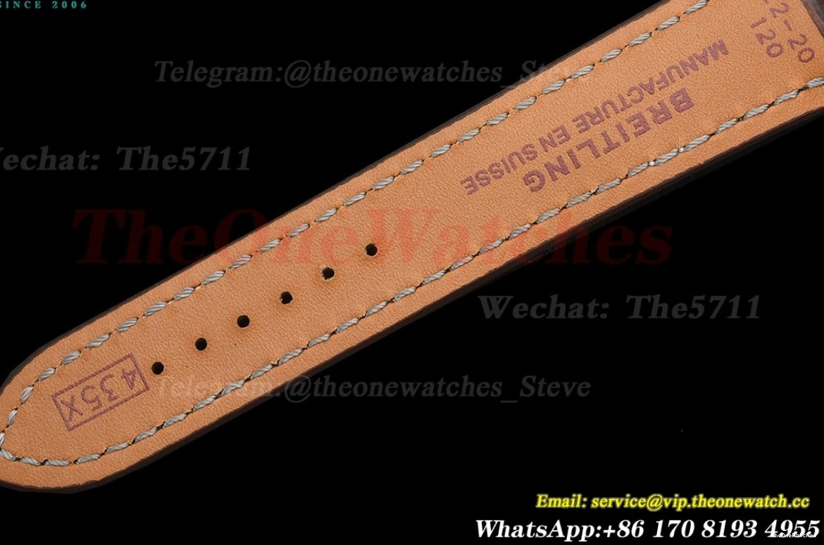 Brown Chronograph Mod B01 Premier SS LE A7750 V2 42mm Reddish Dial BLSF 0330